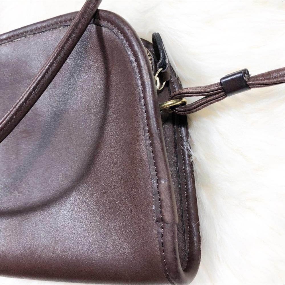 Vintage Coach Abbie Crossbody Leather H7C-9017 Bag - Picture 7 of 8